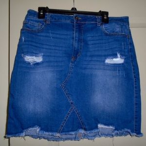 2XL Denim Skirt